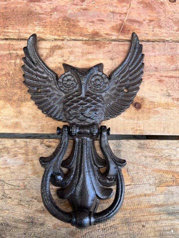 Decoratief ornament - Uil deurklopper - Europa - Uil