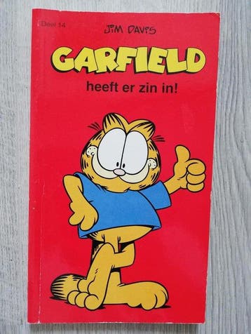 Garfield heeft er zin in! - Deel 14 - Jim Davis, Verzenden, Zo goed als nieuw, Jim Davis