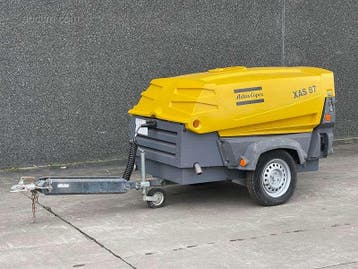Mobiele compressor Atlas Copco XAS 87 KD, Doe-het-zelf en Verbouw, Ophalen, Nieuw