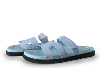 Steve Madden Sandalen in maat 42 Blauw, Steve Madden, Sandalen of Muiltjes, Zo goed als nieuw, Verzenden