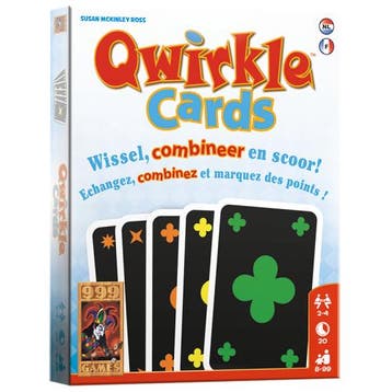 Qwirkle Cards Kaartspel, Hobby en Vrije tijd, Ophalen of Verzenden, Nieuw