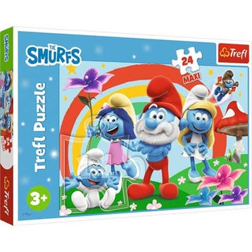 De Smurfen Maxi Puzzel (24 stukken), Ophalen of Verzenden, Nieuw