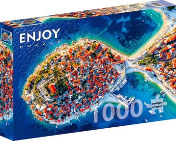 Primosten Aerial View - Croatia Puzzel (1000 stukjes) |, Verzenden, Nieuw