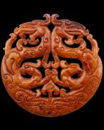 Het Masker der Drie Krachten - Amulet Draak, Fenix en Taotie