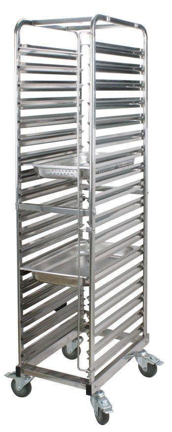 Trolley voor 18 x 1/1 GN bakken | 53 x 32,5 cm Saro, Zakelijke goederen, Horeca | Meubilair en Inrichting, Verzenden