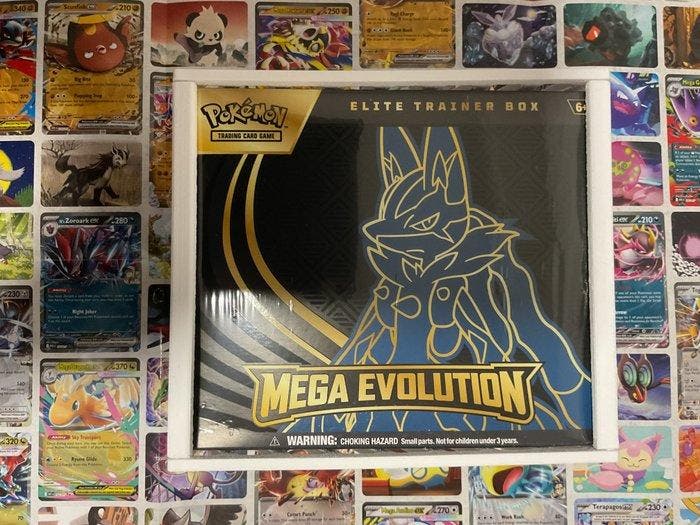 Pokémon Elite trainer box - Mega Evolution Elite Trainer Box, Hobby en Vrije tijd, Verzamelkaartspellen | Pokémon