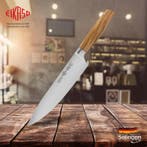 Eikaso Solingen Forged-Line Koksmes – 16cm – Olijfhouten, Huis en Inrichting, Keuken | Bestek, Ophalen of Verzenden, Nieuw, Hout
