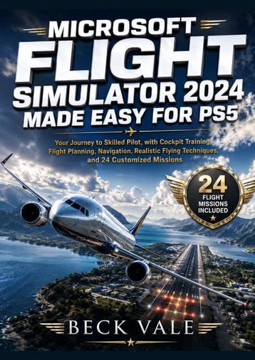 Microsoft Flight Simulator 2024 Made Easy For Ps5 | Nieuw, Ophalen of Verzenden, Nieuw, Beck Vale