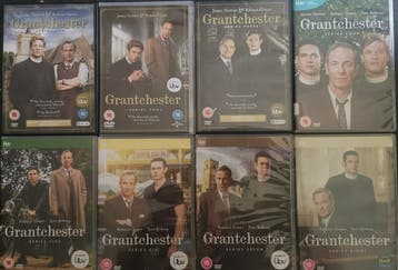 Grantchester  series 1 - 8                  Gratis verzenden, Cd's en Dvd's, Vanaf 12 jaar, Zo goed als nieuw, Misdaad