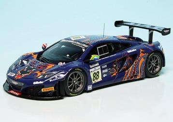 TrueScale Miniatures 1:43 - Modelauto - McLaren MP4-12 GT3, Hobby en Vrije tijd, Modelauto's | 1:5 tot 1:12, Nieuw