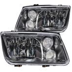 ANZO 1999-2005 Volkswagen Jetta Crystal Headlights Black w/o, Ophalen of Verzenden, Nieuw