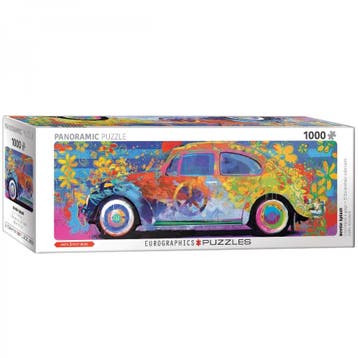 VW Beetle Splash Panorama Puzzel (1000 stukjes) |, Verzenden, Nieuw