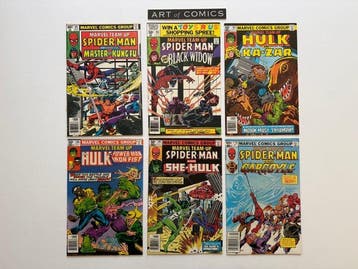Marvel Team-Up #84 #98, #104, #105, #107, #119 - All, Boeken, Nieuw