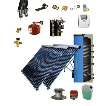 CV verwarming en tapwater zonneboiler 400L+ 2 x Prisma Pro, Verzenden, Nieuw