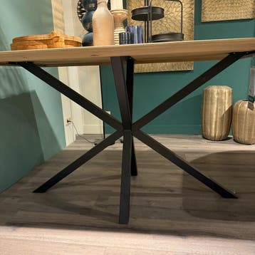 Bartafel Tavolo - 160x90 cm - Pronto Wonen, Eikenhout, Nieuw, 150 tot 200 cm, Modern