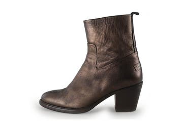 Shabbies Amsterdam Enkellaarzen in maat 41 Brons, Kleding | Dames, Overige kleuren, Shabbies Amsterdam, Verzenden, Lage of Enkellaarzen
