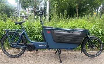 Winora F.U.B. 2W Elektrische Bakfiets + GRATIS KETTINGSLOT, Ophalen of Verzenden, Gebruikt, Overige merken