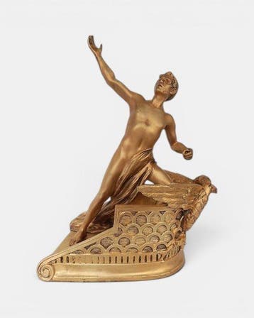 sculptuur, LAurige Victorieux - 47 cm - Brons