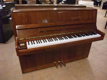 Samick Piano, 108 cm hoog, Speciale kleur - Direct Leverbaar, Bruin, Verzenden, Zo goed als nieuw, Piano