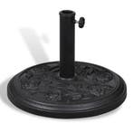 vidaXL Parasolvoet rond hars, Tuin en Terras, Parasols, Verzenden, Nieuw, Minder dan 1 meter, Parasolvoet