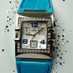 Omega - Omega Ladies Rectangular Diamond Chronograph - Dames, Nieuw