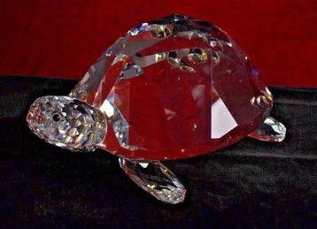 Swarovski - Beeldje - Giant Turtle - 010101 - Kristal