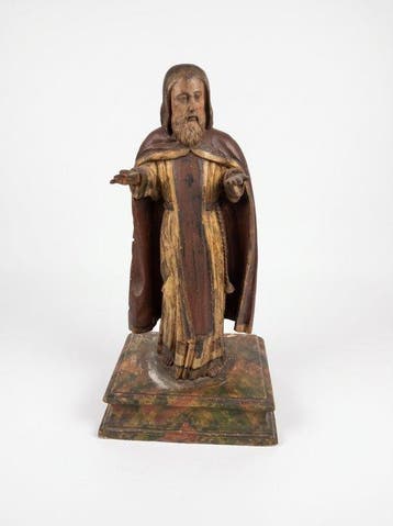 Beeld, Escultura religiosa barroca en madera policromada y