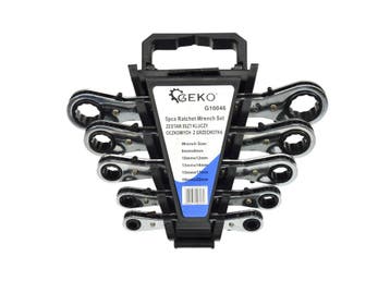 Ringratel Sleutel Set - 5 Delig - Metrisch - 6x8, 10x12, 13x, Doe-het-zelf en Verbouw, Gereedschap | Handgereedschap, Ophalen of Verzenden