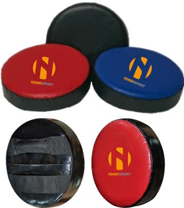 Stootkussen rond (focus mitt) Nihon I  | Rood, Verzenden, Nieuw, Vechtsportbescherming