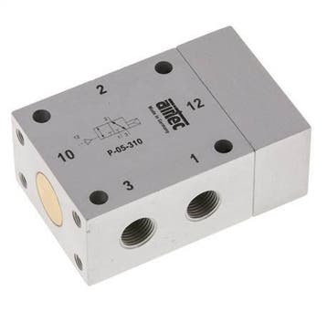 3/2 G1/8 Luchtgestuurd Ventiel 2-10bar/28-140psi Airtec, Verzenden, Nieuw