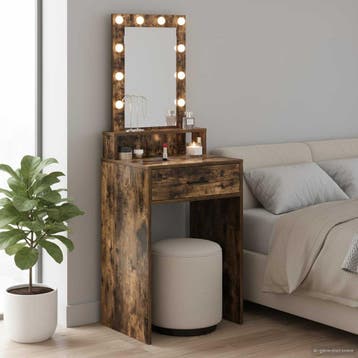 vidaXL Plafondtafel Bruin 50 x 41 x 140 cm Bewerkt hout, Verzenden, Nieuw