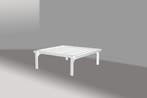 Flow Vice aluminium loungetafel 84 x 80 cm wit |, Ophalen of Verzenden, Nieuw