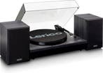 Platenspeler - Bluetooth - Met speakers - Zwart - Lenco - LS, Verzenden, Zo goed als nieuw