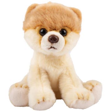 Pomeranian knuffel - pluche - 13 cm - dwergkeeshond, Verzenden, Nieuw