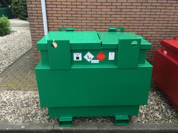 Dieseltank 750 liter IBC Robuuste, Nieuw