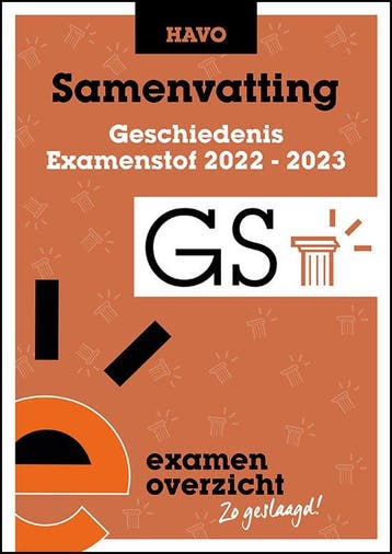 ExamenOverzicht   Samenvatting Geschiedenis HA 9789464380255, Boeken, Schoolboeken, Zo goed als nieuw