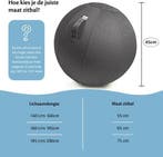 2dekans | Bckz Zitbal Kantoor en Thuis 75 CM - Luxe Yoga Bal, Ophalen of Verzenden, Nieuw in verpakking