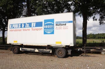 Veiling: Gesloten Aanhangwagen Krone AZ 18000kg 2008, Ophalen, Gebruikt