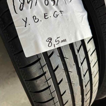 4 x Yokohama 185-65-15 Zomerbanden 8,5mm, Gebruikt, 15 inch, Band(en), Personenwagen
