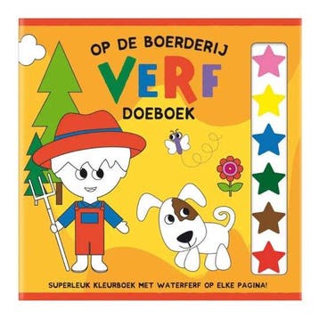 Verf Doeboek - Op de Boerderij - Interstat 9789464321081, Verzenden, Zo goed als nieuw, Interstat