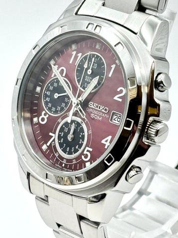 Seiko - Chronograph - Zonder minimumprijs - SND495 - Heren -