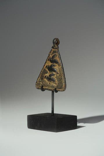 Een bronzen hanger. - Gan - Burkina Faso (Zonder, Antiek en Kunst