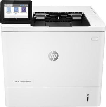 HP - HP LaserJet Enterprise M611DN (7PS84A) Zwart-Wit, Computers en Software, Printers, Zwart-en-wit printen, Gebruikt, Printer