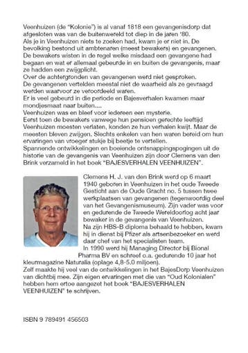 Bajesverhalen Veenhuizen 9789491456503 Clemens van den Brink, Boeken, Verzenden, Gelezen, Clemens van den Brink