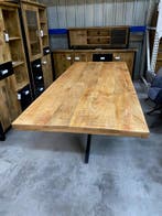 Eettafel, mangohout + matrix onderstel (nieuw, outlet), Nieuw, Overige houtsoorten