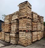 Diverse Partijen  Strijkers / Stophout / Stuwhout, Doe-het-zelf en Verbouw, Hout en Planken, Gebruikt, 50 mm of meer, Balk, Minder dan 200 cm