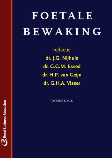 Foetale bewaking 9789035230156, Boeken, Zo goed als nieuw
