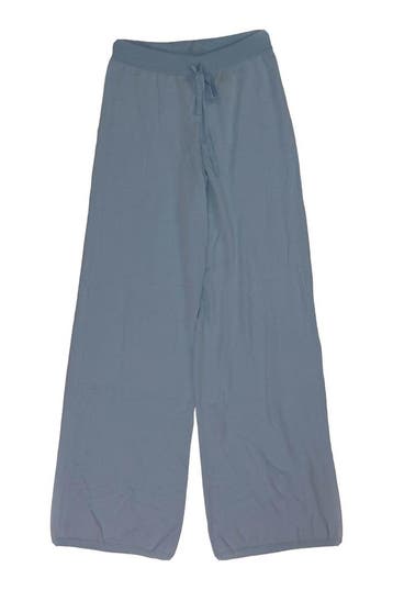 Organic Basics Broek in maat M Blauw, Kleding | Dames, Truien en Vesten, Organic Basics, Verzenden, Zo goed als nieuw, Blauw
