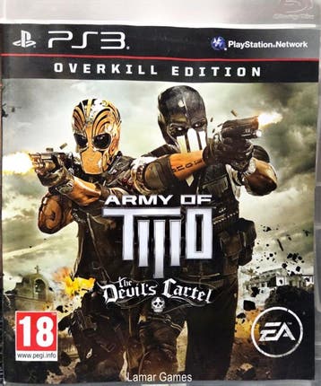 Army of Two Devils Cartel (ps3 used game), Ophalen of Verzenden, Zo goed als nieuw