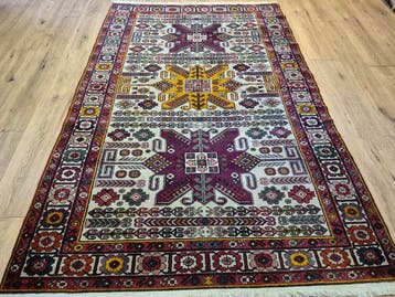 Handgeknoopt vintage Kazak Derbend tapijt - Vloerkleed - 236, Nieuw